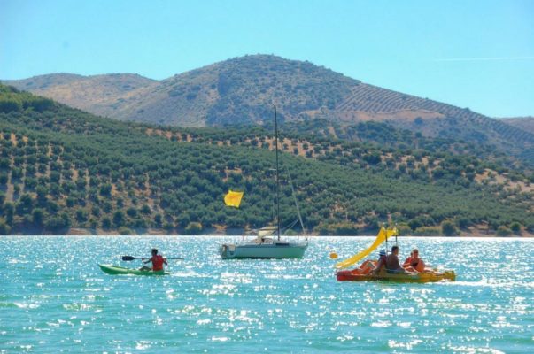 HIDROPEDALES - GUIA TA CORDOBA - CAMPING VALDEARENAS