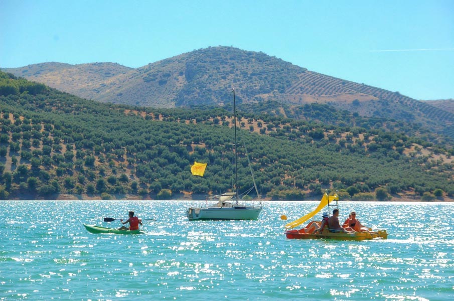 HIDROPEDALES - GUIA TA CORDOBA - CAMPING VALDEARENAS