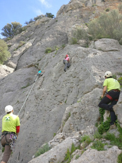 Espiel Iniciación a la escalada