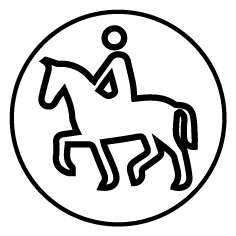 logo turismo ecuestre y caballos