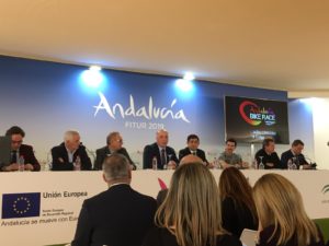 Mesa de presentación Córdoba en FITUR 2019