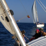 Navegación en vela en Huelva