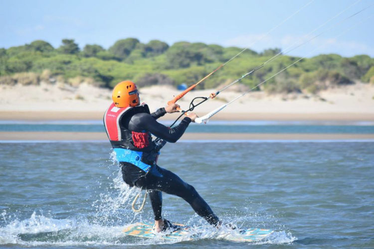 Kitesurf con Flecha Extreme