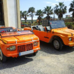 Dos coches clásicos de Pinapark