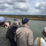 Grupo de visita en barco Serodiel