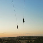 Atardecer en tirolinas de Andévalo